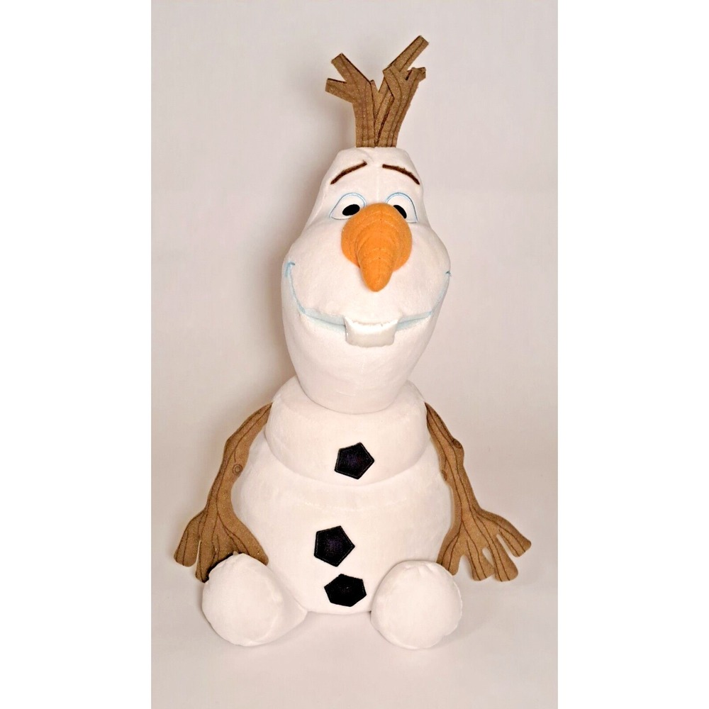 Disney Frozen Olaf Plush Stuffed Animal Snowman Disney Collection 12 Inch White